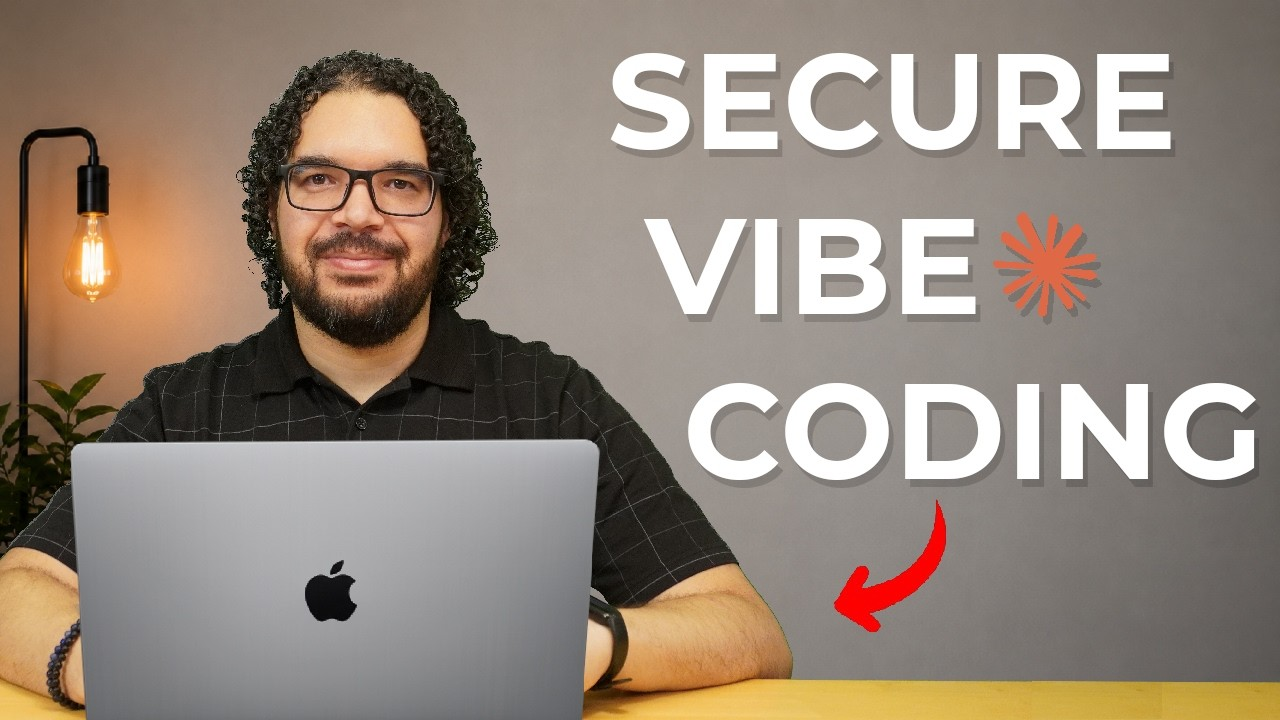 Thumbnail for Secure Vibe Coding (So You Don't Get Hacked)